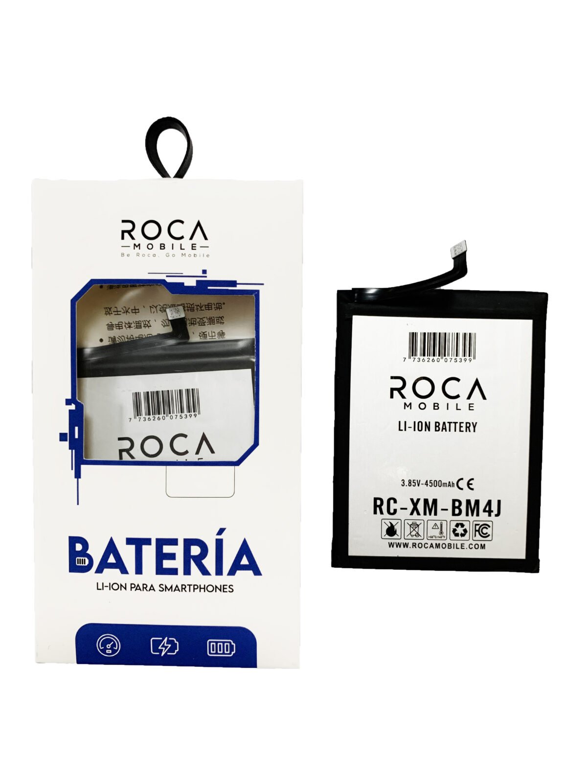 Batería Roca para Xiaomi Redmi Note 8 Pro (4500mAh) (BM4J) - Imagen 2