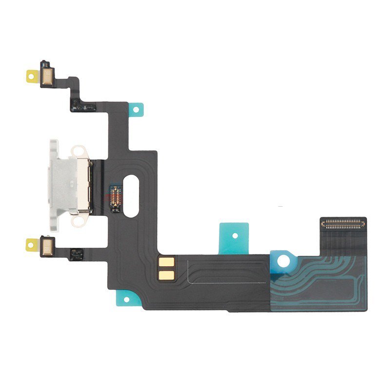 mancru-108590-2b68ead5cac106bc6b099e5054fdb5f1 Flex Apple iPhone Xr Conector de Carga Blanco - Imagen 1