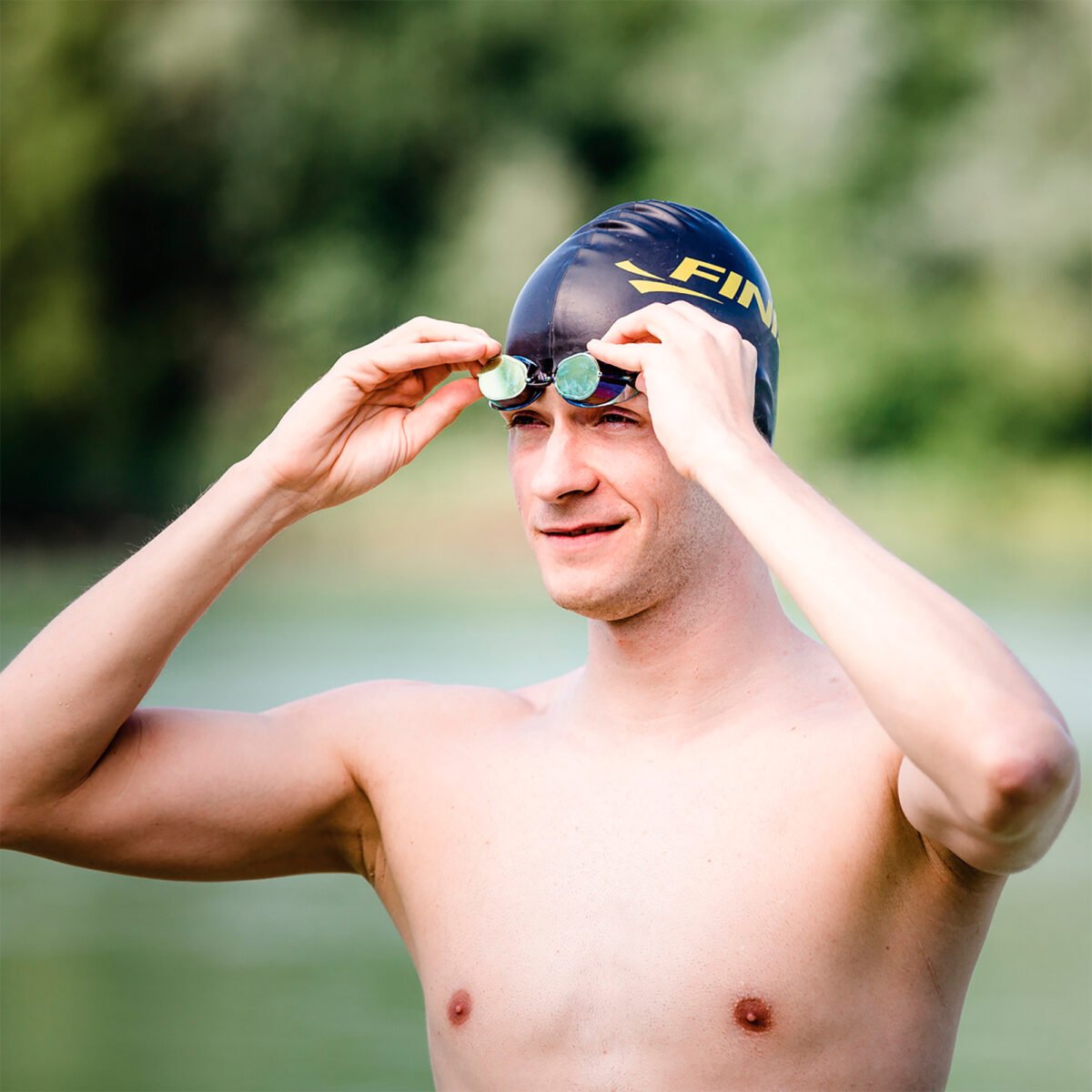 Lentes Natación Adulto Finis Dart Protección UV - Imagen 2