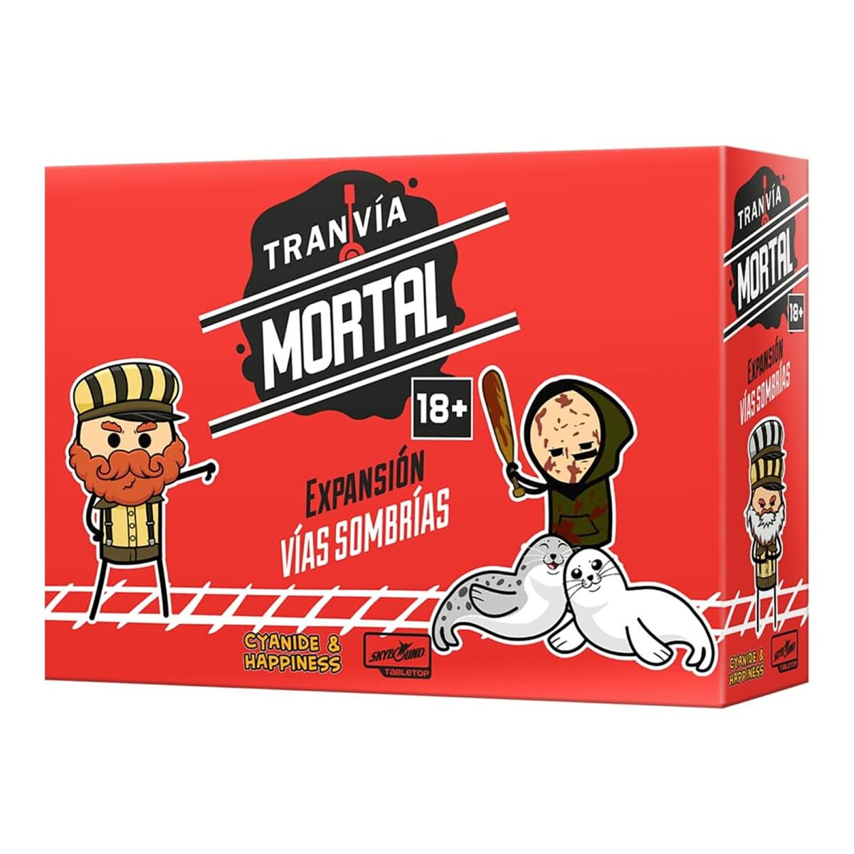 Juego De Mesa Asmodee Expansión Tranvía Mortal +18 - Imagen 2