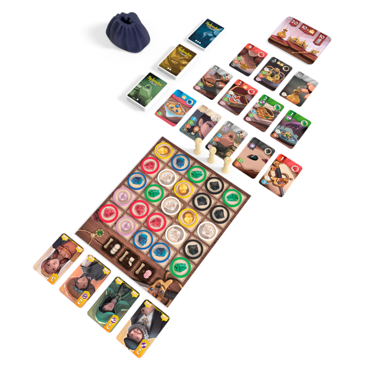 Juego de Mesa Asmodee Splendor Duel +10 - Imagen 2