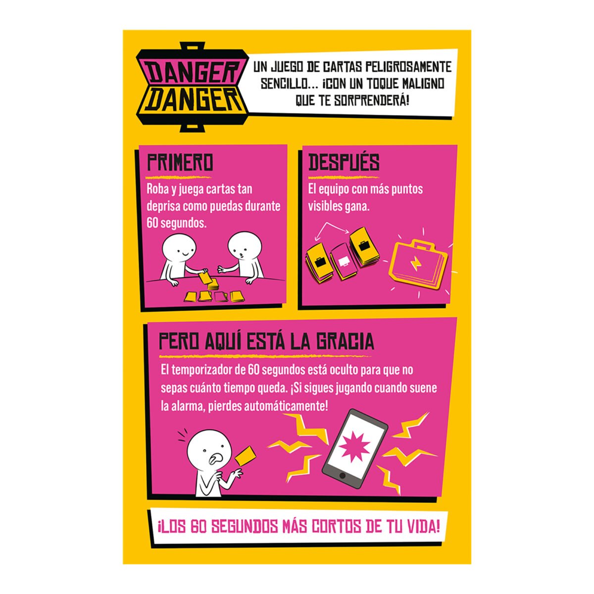 Juego De Mesa Asmodee Danger Danger +7 - Imagen 5