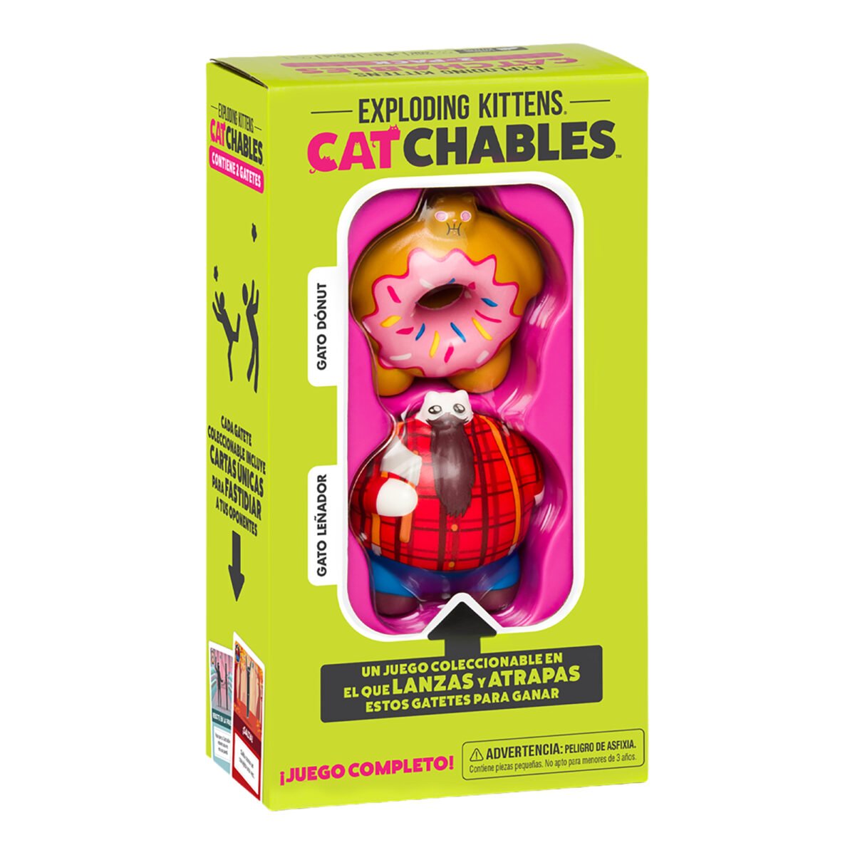 Juego De Mesa Asmodee Exploding Kittens: Catchables 2 Pack 1 +8 - Imagen 2