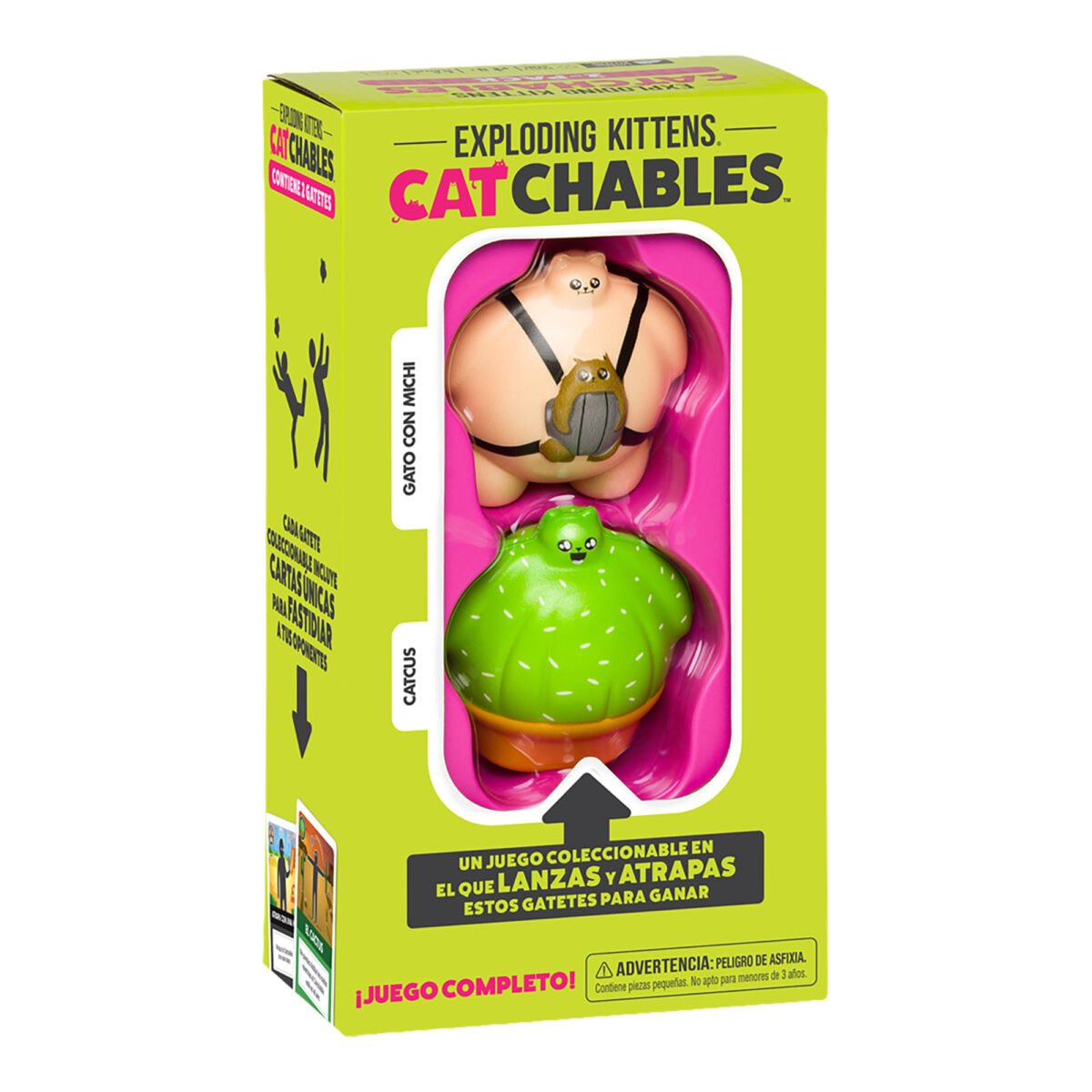 Juego De Mesa Asmodee Exploding Kittens: Catchables 2 Pack 2 +8 - Imagen 2