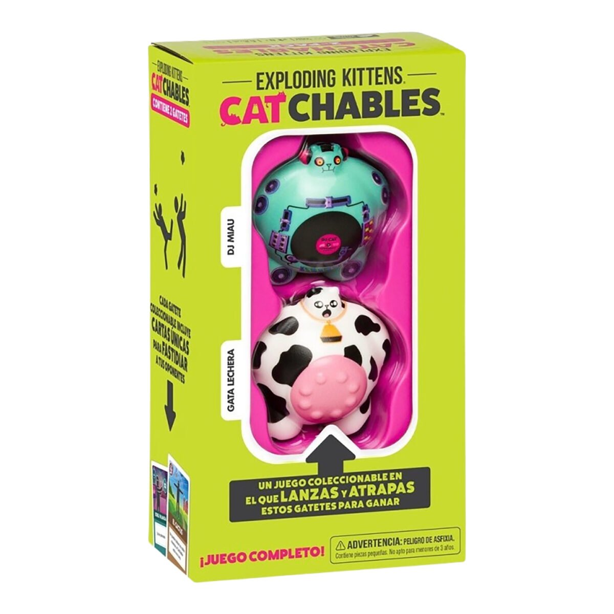 Juego De Mesa Asmodee Exploding Kittens: Catchables 2 Pack 4 +8 - Imagen 2
