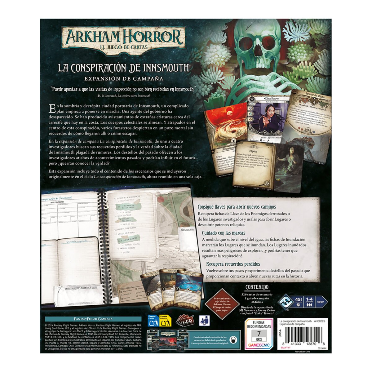 Juego De Mesa Asmodee Arkham Horror Innsmouth +14 - Imagen 4
