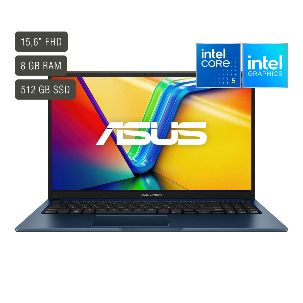 Notebook Asus Vivobook 15,6'' Core 5 12gb 512gb Win11 - Imagen 7