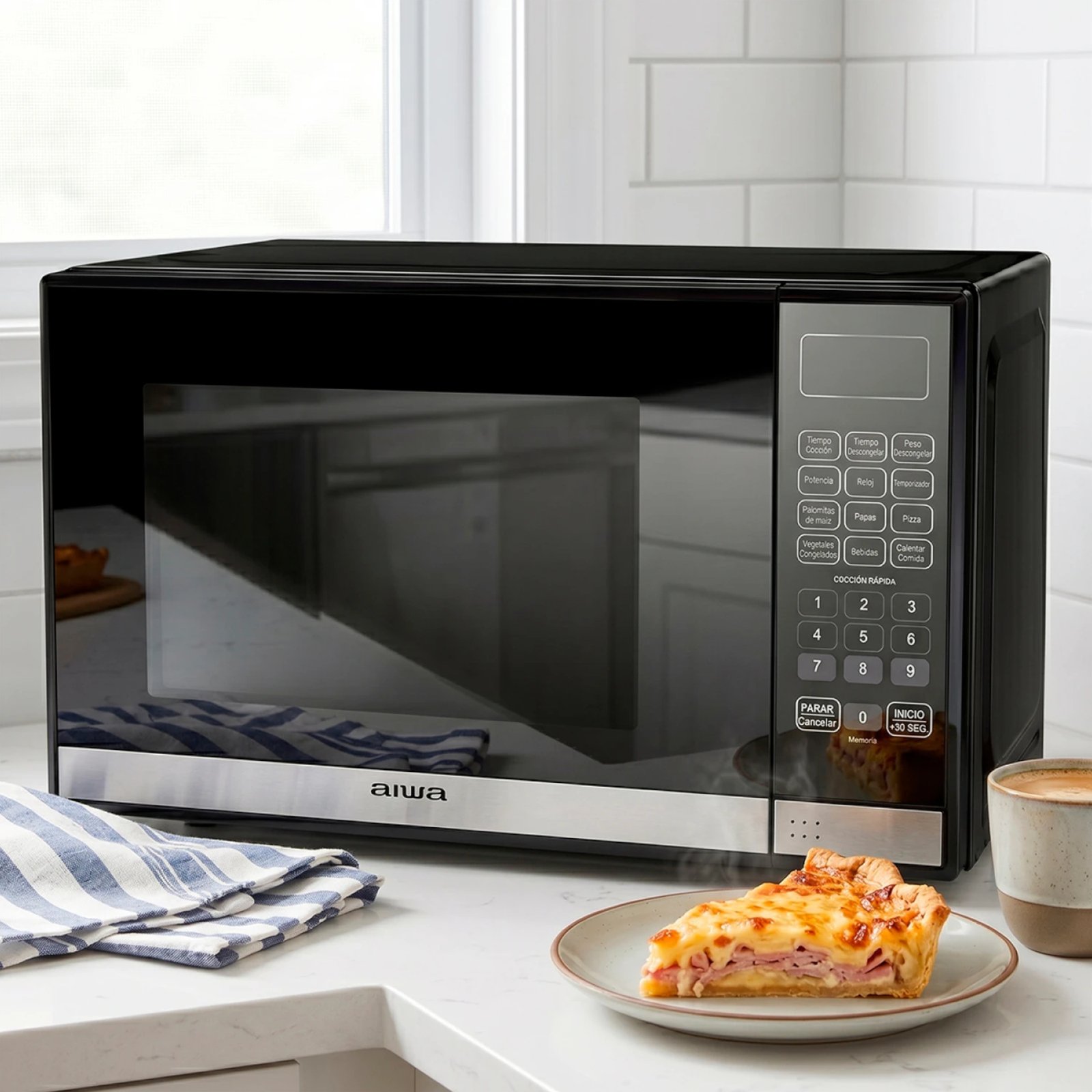 AWMM20S50-04.jpg Horno De Microondas Aiwa Aw-mm20s50 700w 20l - Imagen 1