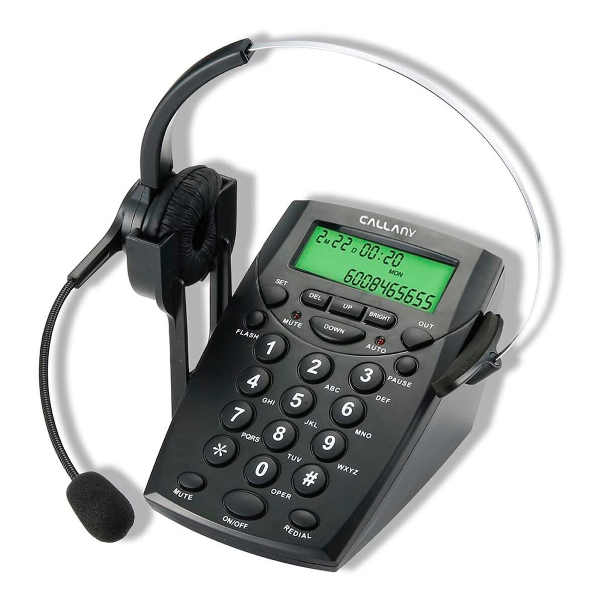Teléfono Para Centro De Llamadas Callany Manos Libres - Imagen 5