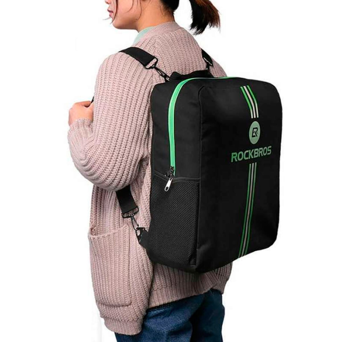 Bolso Para Bicicleta Plegable + Mochila  Rockbros - Imagen 3