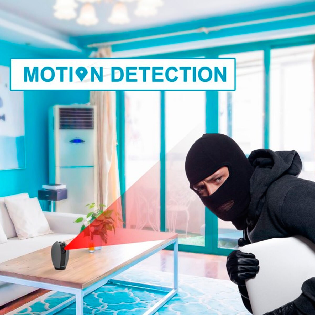 Cámara Inteligente Iview Detección de Movimiento Visión Nocturna - Imagen 2