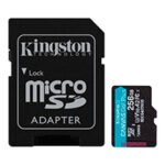 Memoria Micro Sd Kingston 256gb Con Adaptador Sd - Imagen 3