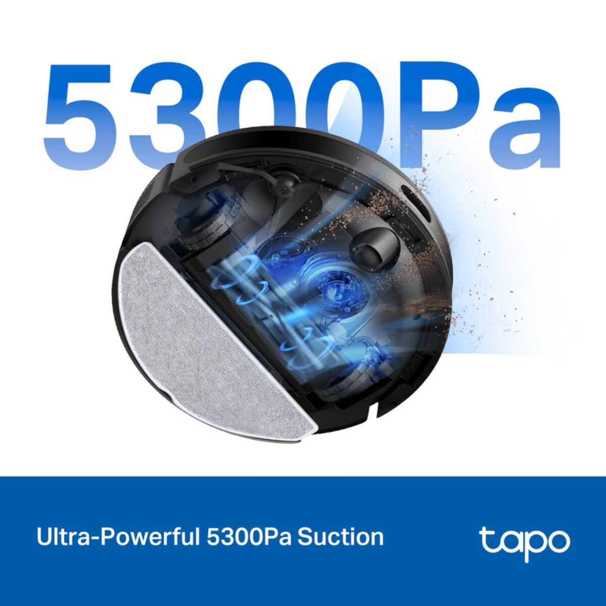 Aspiradora Robot Tp-Link Tapo Rv20 Max Plus Con Base Autovaciado 5300Pa - Imagen 2