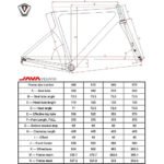 Bicicleta Java Vesuvio Ruta 700C Carbono 22V Talle 54