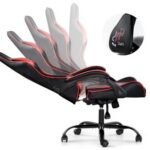 Silla Gamer Lumax ROM negro/rojo