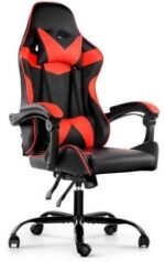 Silla Gamer Lumax ROM negro/rojo - Imagen 3