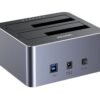 Dock Station Unitek USB 3.0 Doble Bahía SATA III