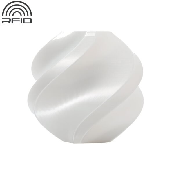 Filamento Bambu Lab PLA Silk+ blanco
