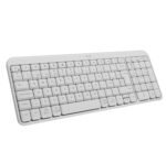 Teclado Logitech K250 blanco inalambrico - Imagen 2
