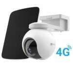 Cámara Ezviz EB8 Pro 4K 8MP Dual 4G Wi-Fi 6 Solar Kit