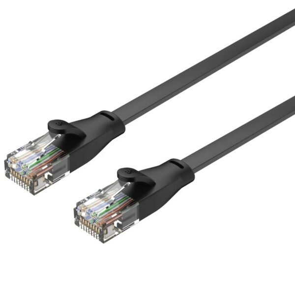 Cable Patchcord Unitek Cat 6 5m Chato Negro