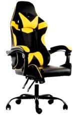 Silla Gamer Lumax ROM negro/amarillo - Imagen 2