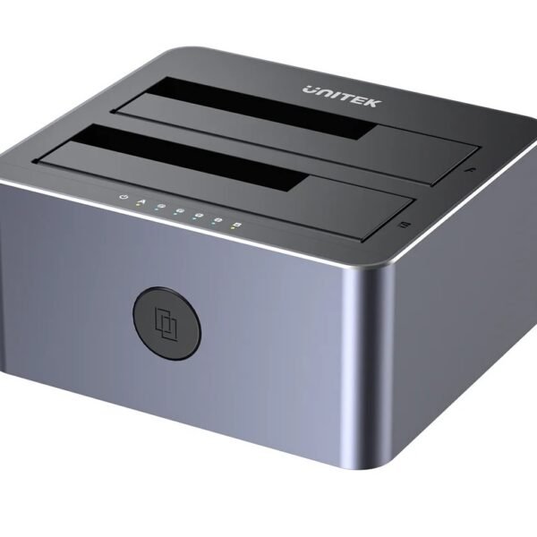 Dock Station Unitek USB 3.0 Doble Bahía SATA III