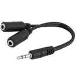Splitter de audio 3.5mm con cable