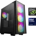 Equipo Gamer Core Ultra 7 265F, 32GB, 1TB, RTX 5070 12GB