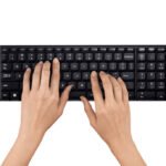 Combo Logitech MK220 teclado y mouse inalámbrico