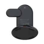 Cargador Inalámbrico de Escritorio 5 en 1 WL02   15W/5W/2.5W  Luz LED  Negro  LDNIO - Imagen 5