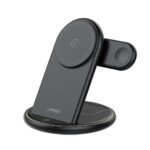 Cargador Inalámbrico de Escritorio 5 en 1 WL02   15W/5W/2.5W  Luz LED  Negro  LDNIO - Imagen 4