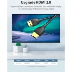 Cable HDMI 2.0   4K / 1M / Negro  AAIBF  Vention - Imagen 3
