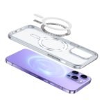 BH847   Case  Apple iPhone 15 Pro 6.1"  TPU Magnético  Transparente  Ice Magnet Series  USAMS - Imagen 3