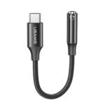 Adaptador de Audio 3.5 a Tipo C   AU 16  Negro  SJ599  USAMS - Imagen 2