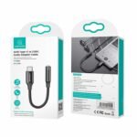 Adaptador de Audio 3.5 a Tipo C   AU 16  Negro  SJ599  USAMS