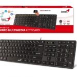 Teclado SlimStar 126   USB  Negro  Genius