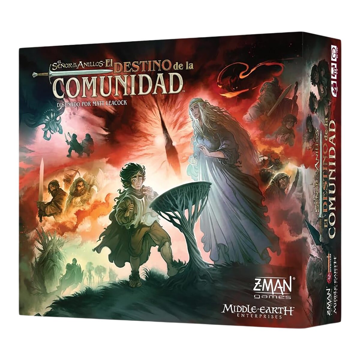 Juego De Mesa Asmodee El Señor De Los Anillos: El Destino De La Comunidad +14 - Imagen 4