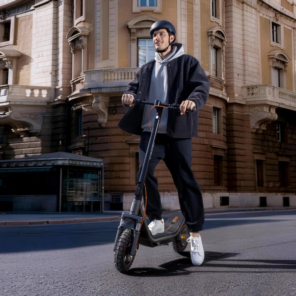Xiaomi Electric Scooter 6 Pro — Suspensión y neumáticos para distintos recorridos