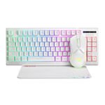 Combo Gaming Marvo Cm310 Mousepad Mouse Teclado Español - Imagen 4