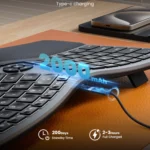 Teclado Ergonómico Bluetooth ProtoArc Ek01 Plus Retroiluminado - Imagen 3