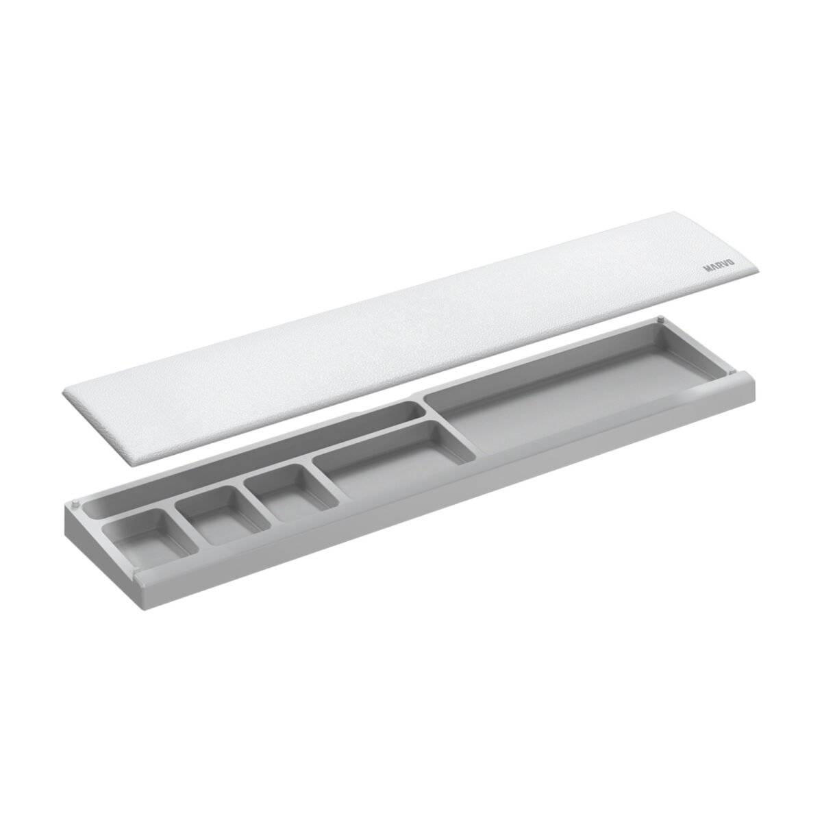 Reposa Muñecas Para Teclado Marvo K002 Crest 60 36cm - Imagen 4