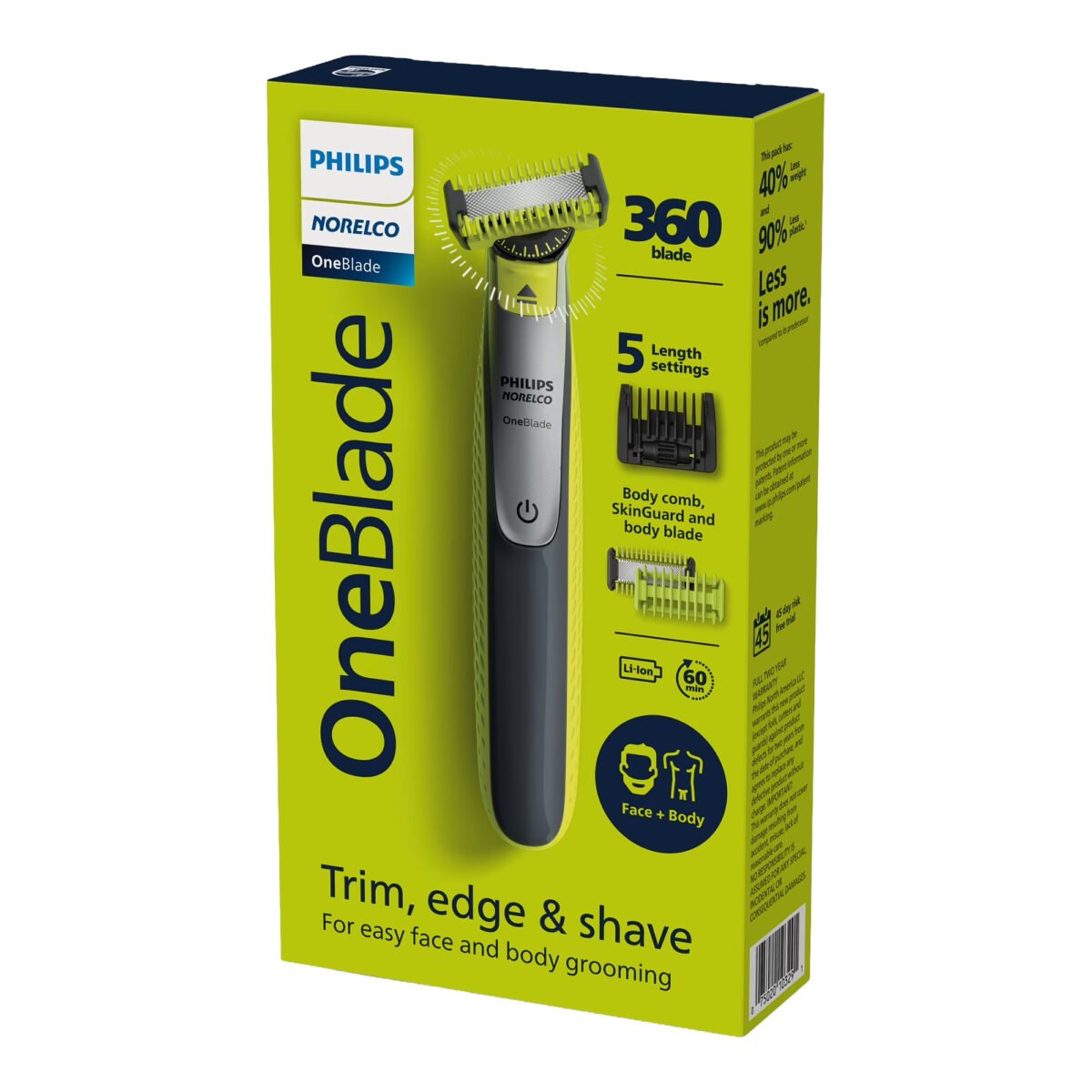 Afeitadora Inalámbrica Philips Qp2834/70 Cuchilla 360° - Imagen 9