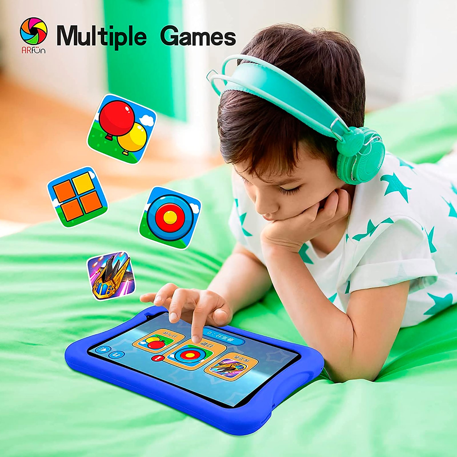 PRITL8KIDSBL_05.jpg Tablet Pritom L8 Kids 8'' Sc7731e 2gb 64gb 8mp+2mp - Imagen 1