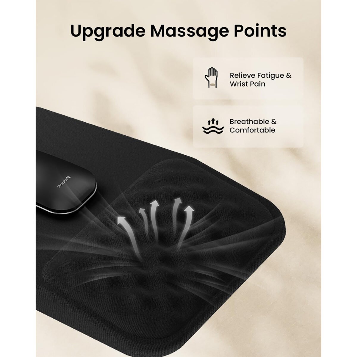 Mousepad Ergonómico Protoarc Mp50 Con Reposamuñeca - Imagen 4