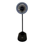 Ventilador Lámpara LED Y Cargador Inalámbrico XO Poppy 3 En 1 - Imagen 3