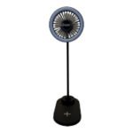 Ventilador Lámpara LED Y Cargador Inalámbrico XO Poppy 3 En 1 - Imagen 4