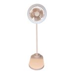 Ventilador Lámpara LED Y Cargador Inalámbrico XO Poppy 3 En 1 - Imagen 3