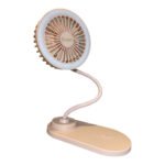 Ventilador Lámpara LED Y Cargador Inalámbrico XO Poppy 3 En 1
