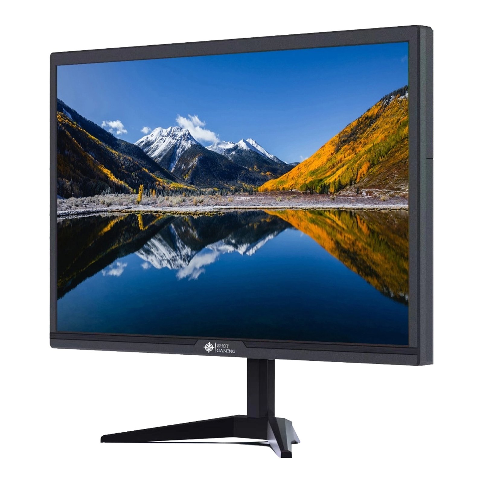 SHOSG195E06BK_02.jpg Monitor Gaming Curvo Shot Gaming Sg195e06 19,5'' HD+ 75hz 5ms - Imagen 1